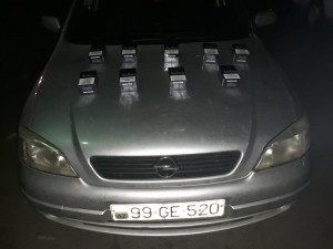Avtomobillərdən qanunsuz siqaretlər aşkarlanıb - FOTO