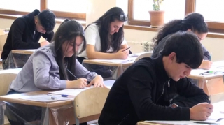 Xankəndi Ağdərə və Xocalıda buraxılış imtahanları keçirildi 