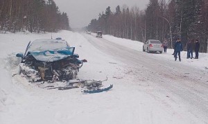 “Peugeot” reys avtobusu ilə toqquşdu: 7 nəfər xəsarət aldı - FOTO
