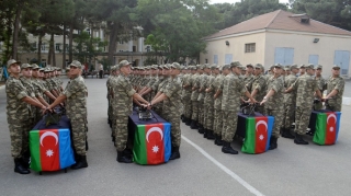 Hərbi tibb fakültəsi kursantlarının andiçmə mərasimi keçirilib  - FOTO - VİDEO