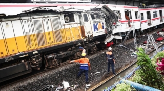 İndoneziyada qatar qəzasında ölənlərin sayı 14-ə çatdı 