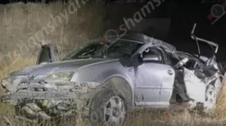 Erməni hərbçilər qəzaya uğradı