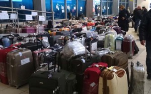 Moskva aeroportlarında 60 reys gecikir