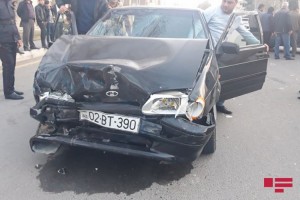 Mingəçevirdə yol qəzasında xəsarət alanların kimliyi məlum olub  - FOTO