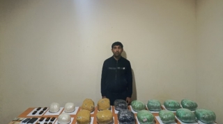 PUA ilə İrandan Azərbaycana narkotik keçirmək istədi - FOTO 