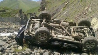 Sumqayıtda dərəyə aşan avtomobilin sürücüsü xəstəxanada ölüb 