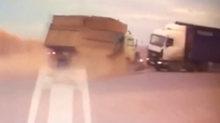 6 insanın həyatına son qoyan dəhşətli qəza  - VİDEO