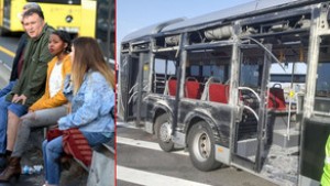 İstanbulda yol qəzasında 19 nəfər xəsarət alıb