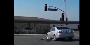 Boş yolda dəhşətli qəzalar: anomal hadisələr - VIDEO