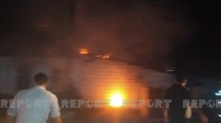 Salyanda yaşayış evində yanğın