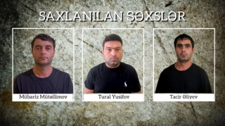Şirvanda 34 min manatlıq naqil oğurlayan üç nəfər saxlanıldı 