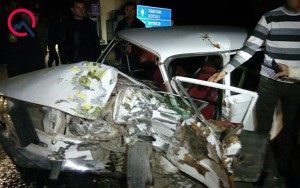 Qohumlarına köməyə gedən 7 nəfər qəzaya düşdü - FOTOLAR