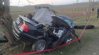 Gürcüstanda azərbaycanlı ağır qəzada öldü - FOTO 