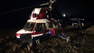 Qəzaya uğrayan helikopterin yanında və içində heç kəsi tapmadılar  - FOTO