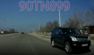 Bakı-Qazax yolunda daha bir "kamikadze" sürücü - VİDEO