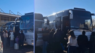 Gəncədən paytaxt istiqamətində sərnişin sayı artıb - FOTO 