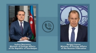 Ceyhun Bayramov və Lavrov arasında telefon danışığı oldu