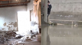 Palçığı dizə çıxan Ramana sakinləri  - VİDEO