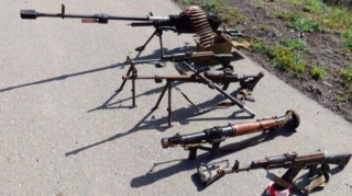 Ağdərədə odlu silahlar aşkarlanıb 