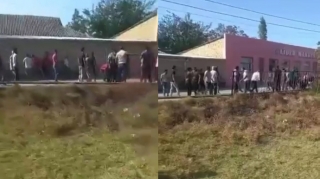 Bərdədə qızı zorlayıb videoya çəkdilər  - Kənd sakinləri mağazaya hücum etdilər   - VİDEO