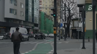 “Nizami” metrosu qarşısında velosipedçilərin təhlükəsizliyi təmin edildi - VİDEO