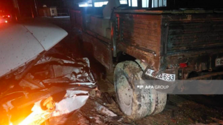 Тяжелое ДТП в Лянкяране:  есть пострадавшие - ФОТО