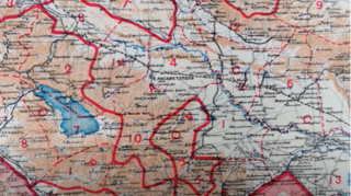 Ermənistanla sərhədləri müəyyən edən xəritələr...  - VİDEO