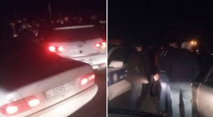 Sakinlər Bakı-Qazax yolunu bağladı: İcra başçısının gəlməsini tələb edirlər – VİDEO