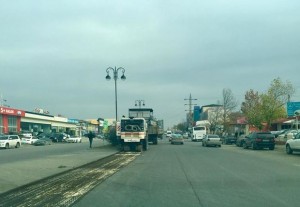 Babək prospektində yol çökdü - 1 ay əvvəl təmir olunmuşdu - FOTO-VİDEO