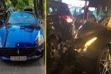 "Ferrari" ilə qəza törədən xanım Eldar Mahmudovun qızı imiş - FOTOLAR