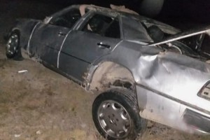 Ağcabədidə toy karvanında qəza: 1 ölü, 6 yaralı - FOTO