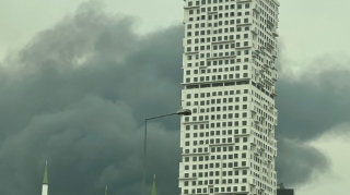 İstanbulda logistika şirkətində yanğın başlayıb  - VİDEO - FOTO