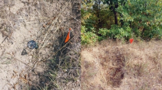 Xocalıda ermənilərin basdırdığı tələ-mina aşkar edildi - FOTO 