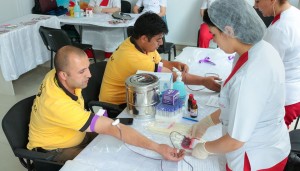 “166 Yükdaşıma və Logistika” şirkətinin əməkdaşları qanlarını bağışladı - FOTOLAR