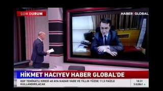 Интервью Хикмета Гаджиева телеканалу Haber Global – ПРЯМОЙ ЭФИР 