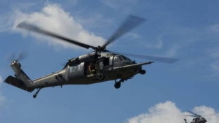 Türkiyədə hərbi helikopter məcburi eniş edib 