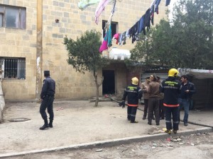 Bakıda baş verən yanğın zamanı 7 nəfər zərər çəkib