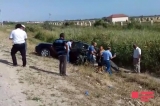 Bakı-Quba yolunda iki maşın toqquşub - FOTO