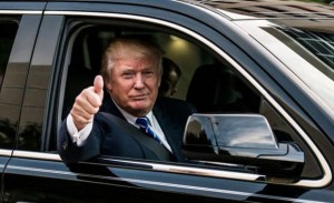 Trampın 15 milyon dollarlıq yeni avtomobili - FOTO