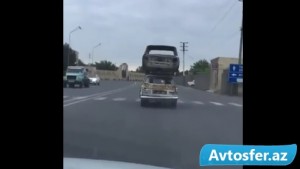 Bərdədə yeni "evakuator" peyda olub - DİN-dən açıqlama - VİDEO