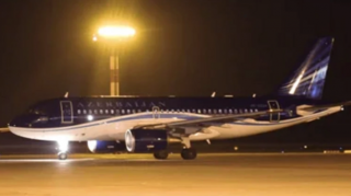 Azərbaycana məxsus sərnişin təyyarəsi beş ildən sonra ilk dəfə Təbrizdə endi 