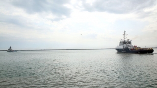 Rusiya hərbi gəmiləri Bakı limanını tərk edib