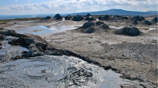 Qaradağda palçıq vulkanının aktivliyi dayandı 