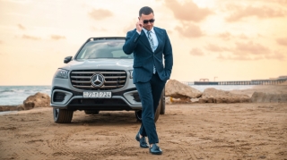 “Mercedes-Benz GLS” avtomobilinin fotosessiyası  - FOTO