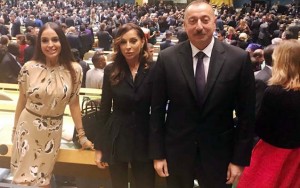 İlham Əliyev xanımı və qızı ilə BMT-də - FOTOLAR