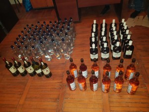 Aksiz markası ilə markalanmayan spirtli içkiləri aşkarlandı