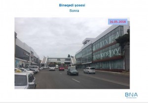 Bakıda daha bir avtobus dayanacağı zəbt edildi - FOTO