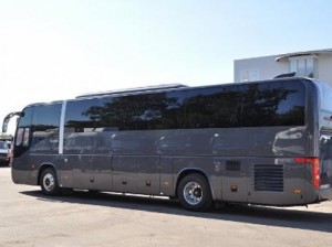 Ermənilərin avtobusu Rusiyaya buraxılmır