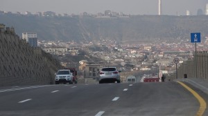 Bakının əsas giriş yollarından birində təmir başa çatdı - FOTO