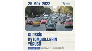 Bakıda klassik avtomobillərin yürüşü olacaq 